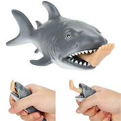 Totalcadeau Antistress en forme de requin croqueur d'homme