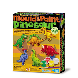 4M Mould & Paint Kit - Dinosaur (Glow Kit)