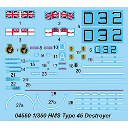 Trumpeter Maquette Bateau Hms Type 45 Destroyer pas cher