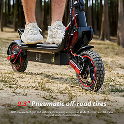 Avis Trottinette électrique iScooter W8 500W, batterie 48 V 10,4 Ah, pneu 9,3 pouces,40 km/h, autonomie 40km