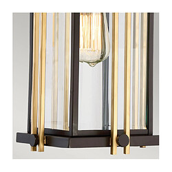 Acheter Elstead Lighting Lampe sur pied extérieur Goldenrod Verre biseauté Bronze