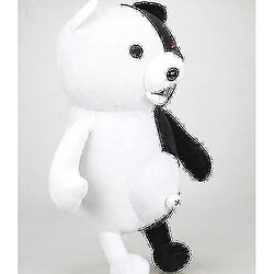 Universal Poupée ours noir et blanc, peluche lapin blanc rose, animal empaillé (rose) pas cher