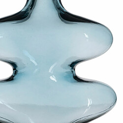 Avis BigBuy Home Vase Bleu Verre 18 x 7,5 x 21,5 cm