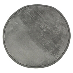 Thedecofactory FLANELLE - Tapis rond extra-doux gris diam.70 