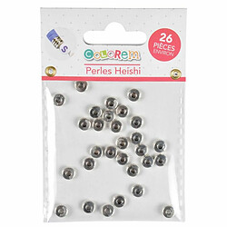 Paris Prix Lot de 26 Perles pour Bijoux Heishi 0,6cm Argent