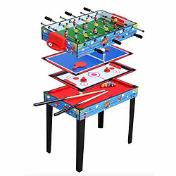 BigBuy Fun Table multi-jeux 94 x 50,5 x 73,5 cm 4 en 1