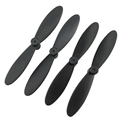 4 Set Propeller Prop CW / CCW Pour JJRC H8 Mini RC Helicopter Spare Part Noir pas cher