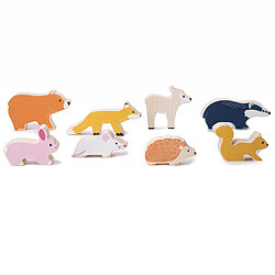 Bigjigs Toys Ensemble d'animaux des bois