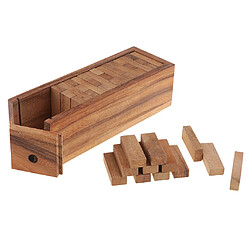 Timber Tower Wood Block Stacking Game pour enfants famille traditionnel jeu M