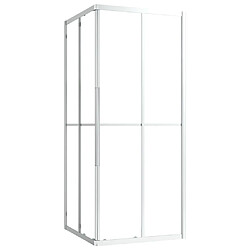 vidaXL Cabine de douche ESG 80x80x180 cm