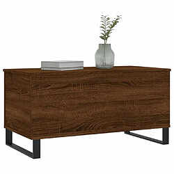 Acheter Maison Chic Tabls basse,Table Console pour salon Chêne marron 90x44,5x45 cm Bois d'ingénierie -MN47779