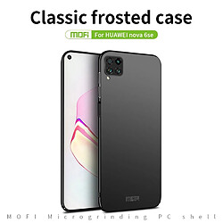 Wewoo Coque Pour Huawei Nova 6 SE rigide ultra-mince PC givré noir