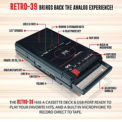 Universal Retro 39 portable portable Headsed Mp3 Tape Recorder Recorder