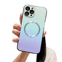 General Coque compatible iPhone 14 Coque de téléphone mignonne Protection antichoc pour femme Dos rigide Slim. Send The Girl Protection antichoc antichute parfaite pour votre téléphone (dégradé bleu blanc)