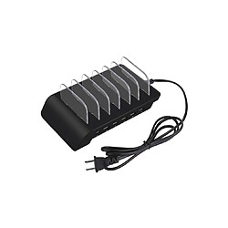 YP Select Support de charge pour téléphone portable multifonction multi-chargeur - noir