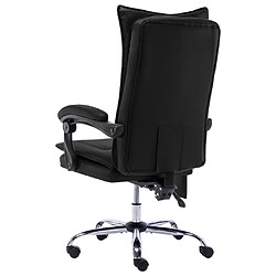 Acheter Helloshop26 Chaise fauteuil siège de bureau informatique étude de massage similicuir noir 02_0024019