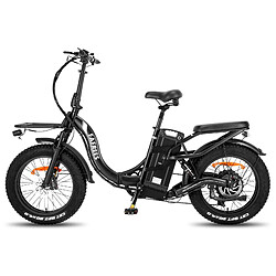 Vélo électrique FAFREES F20 X-MAX - Moteur 750W Batterie 48V30AH Assisted Autonomie 180KM Frein à Disque Hydraulique - Noir