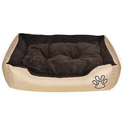 Helloshop26 Lit pour chiens avec coussin rembourré taille M 02_0001566