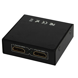 Wewoo Splitter noir V1.3 HDMI 1x2 pas cher