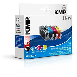 Flashpoint Ag KMP 1712,0005 Cartouche d'encre Noir, Bleu, Rose, Jaune