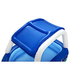 Avis Piscine Gonflable pour Enfants Bestway 213x155x132 cm Bateau Bleu avec Auvent et Gouvernail Sonnette Plus de 3 ans