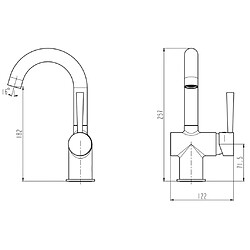 Avis SCHÜTTE Mitigeur de lavabo CORNWALL chrome