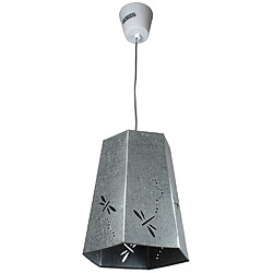 Corep Abat jour metal Suspension Lustre suspendu deco industielle libellules