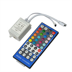 Acheter 5m 5050 RGBW bande lumineuse LED + télécommande + alimentation 12V 2A RGB + blanc intérieur pour la décoration