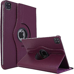 Universal 360 degrés Rotation de sillage automatique Wake / Sleep Stand pour nouvel iPad Pro 11 pouces 2020 CAS 2e GEN / 2018 / MODÈLE A2068, A2230 PURPLE