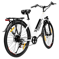 Acheter ESKUTE Vélo électrique ES-28-SDXK, moteur 250 W, batterie 36 V 20 Ah, pneus 28 x 1,75 pouces, 25 km/h,120 km- Blanc