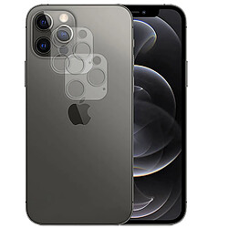 Lot de 2 Verre Trempé Camera Arrière Protecteur pour iPhone 12 Pro - Visiodirect -