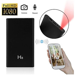 Totalcadeau Power Bank avec caméra espion HD 1080P Wifi détecteur de mouvement