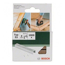 BOSCH Accessoires - set 1000 agrafes 4mm type 53