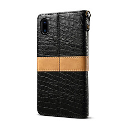 Avis Wewoo Coque Fashion Étui de protection en cuir pour iphone xs max noir