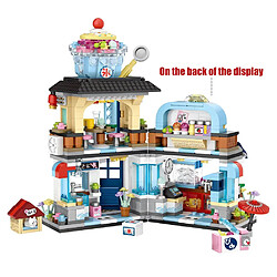 Avis Universal City Mini Street View Japanese Food Octopus Shave Ice Shop Blocs de construction Briques Jouets Cadeaux de Noël pour les enfants | Blocs