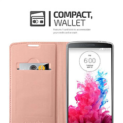 Cadorabo Coque LG G3 Etui en Rose pas cher