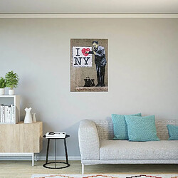 EPIKASA Impression sur Toile Banksy New York