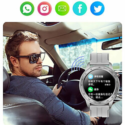 Avis Mx5 Montre Intelligente Bluetooth Appel Musique Lecture Bracelet Étanche Ceinture Noire