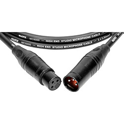 Câble M5 Pro XLR mâle/femelle, 5m Klotz