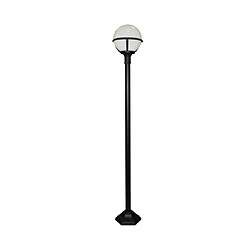 Elstead Lighting Lampe sur pied extérieur Glenbeigh Noir