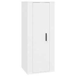 Acheter vidaXL Ensemble de meubles TV 6 pcs Blanc Bois d'ingénierie