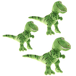 Grand Peluche Animaux En Peluche Tyrannosaurus Dinosaure Poupée Jouet Vert 30cm