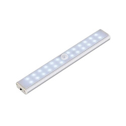 Wewoo 2W 24 LED Lumière blanche Large écran Intelligent Capteur de corps humain Cabinet de couloirVersion de charge USB