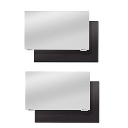 2 X Plaque D'acier D'imprimante 3D + Base Magnétique pour Sonic Mini 4k / Mars 135x75mm