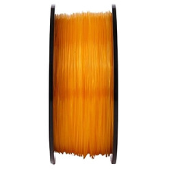 Avis Wewoo Filaments d'imprimante 3D transparents PLA 3,0 mmenviron 115 m Orange