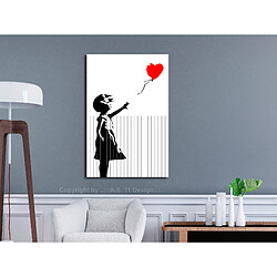 Artgeist Tableau - Cut Banksy (1 Part) Vertical [20x30]