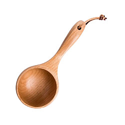 louche en bois louche de riz louche sauna cuillère cuillère en hêtre louche de thé japonaise pas cher