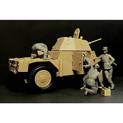 Acheter Icm Figurine Mignature French Armoured Vehicle Crew (1940)