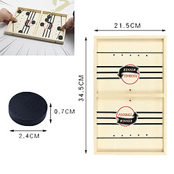 Jeu De Rondelle De Fronde Rapide En Bois Avec Jouet De Plateau De Hockey Gagnant