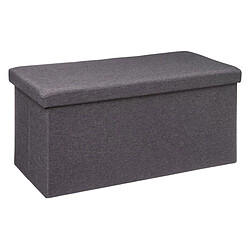 Five Simply Smart Pouf Double Pliable Gris foncé - Five